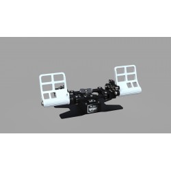 PRE-ORDER!!! RX Viper V3 Rudder Pedals (SILVER)