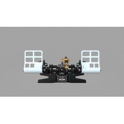 PRE-ORDER!!! RX Viper V3 Rudder Pedals (SILVER)