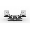 RX Viper V3 Rudder Pedals (ALUMINIUM SILVER PEDALS PADS!!!)