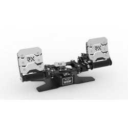 PRE-ORDER!!! RX Viper V3 Rudder Pedals (SILVER)